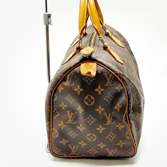 - Louis Vuitton authentic Speedy 30 vintage. With COA - Picture 2 of 12